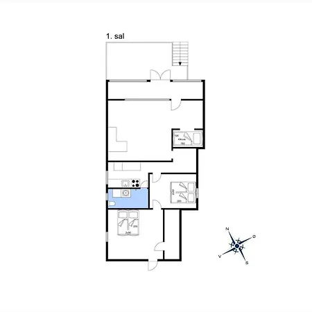 Apartamento Ae264-aeroskobing-bregninge-mollevej-6-1 *
